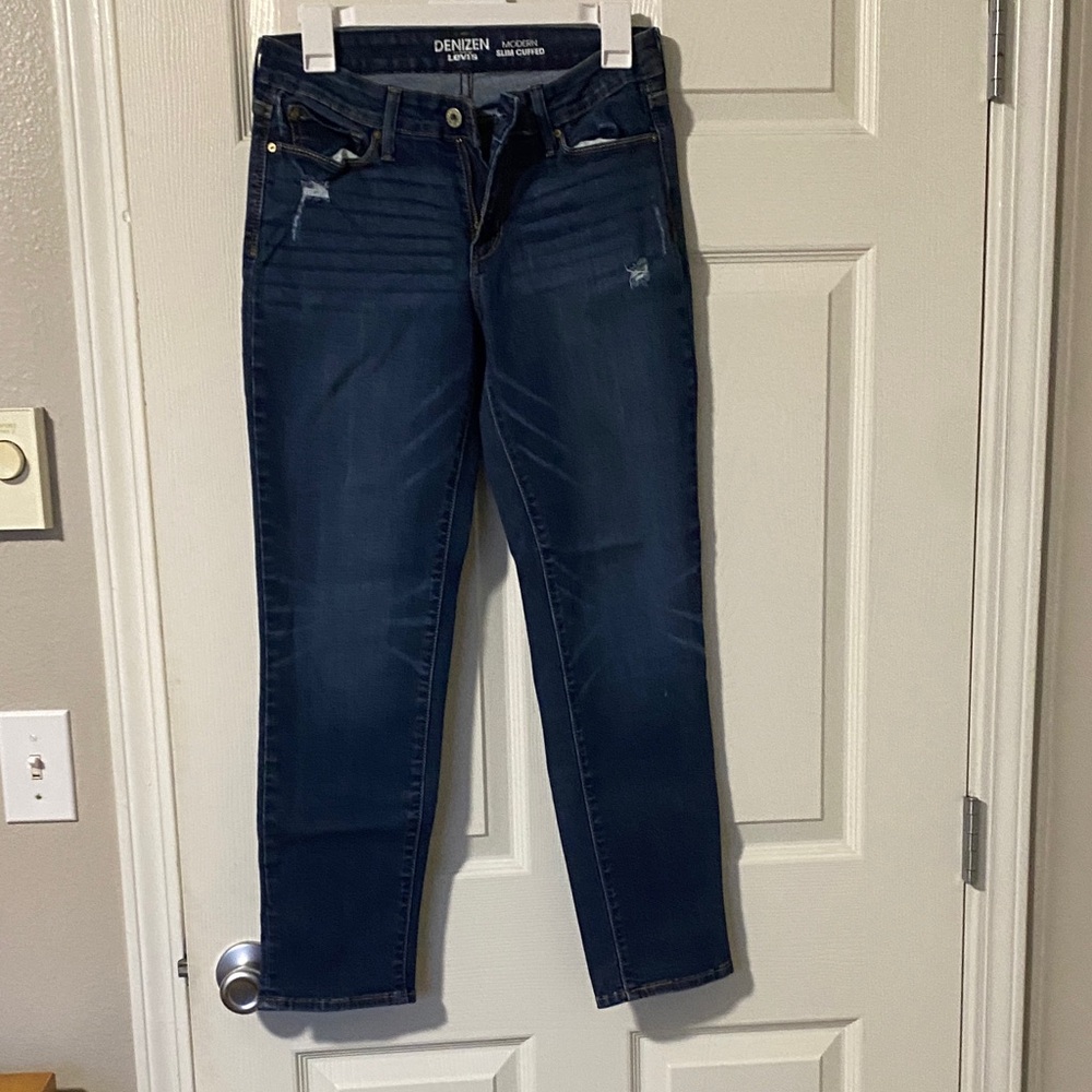 Denizen from Levi's Women's Indigo Straight Leg Jeans